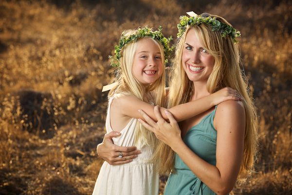 Mother and daughter