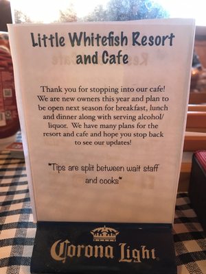 Little Whitefish Resort & Cafe