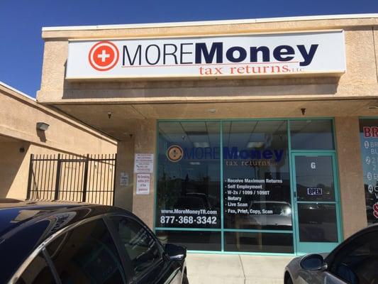 MoreMoney Tax Returns LLC #Victorville Ca