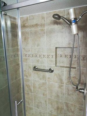 Bathtub removal and tile shower installation