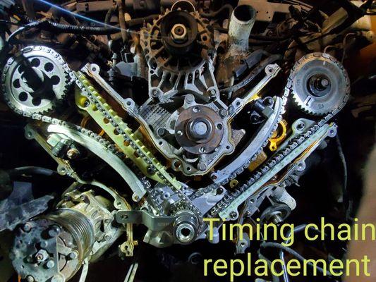 Timing chain replacement