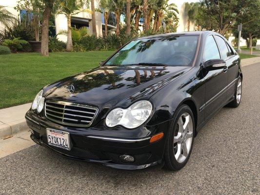 2007 MERCEDES C230 WARRANTY INCLUDED MILES:65,903  $7,200