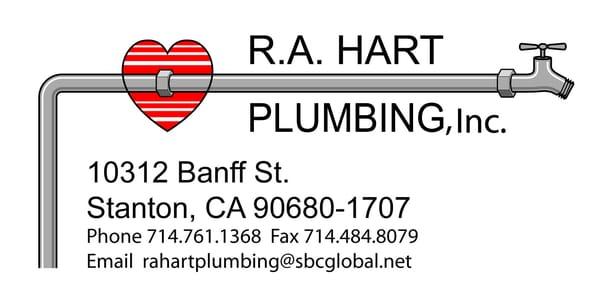 Ra Hart Plumbing