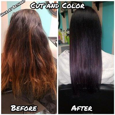 Cut and color