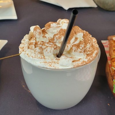 White hot chocolate