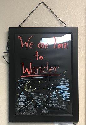 Born to Wander