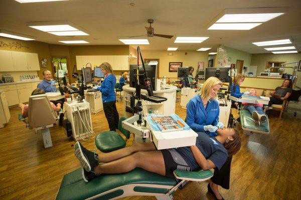 Interior of Orthodontic Office