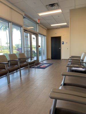 Waiting room.