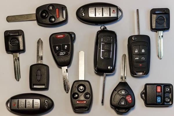 Ford Honda Nissan Toyota Chevrolet Chrysler Dodge Scion car key