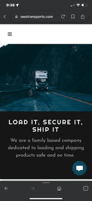 We load and ship products safe and on time