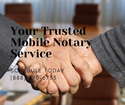 Your Trusted Notary Service (888) 390-6753