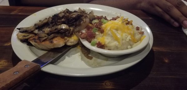 Simply Chicken with Loaded Potatoes (very creamy...yum!)