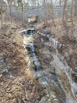 Limestone cliff