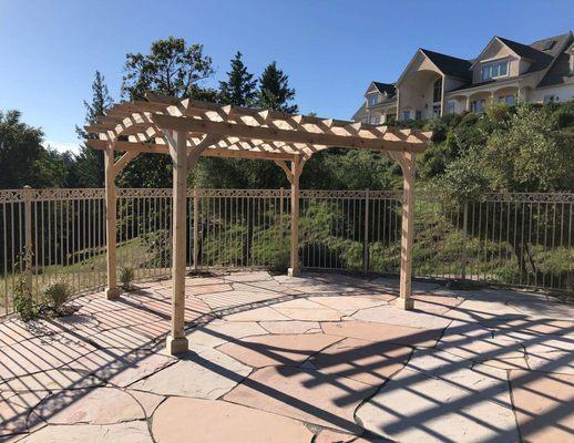 Pergola Installation in Los Gatos