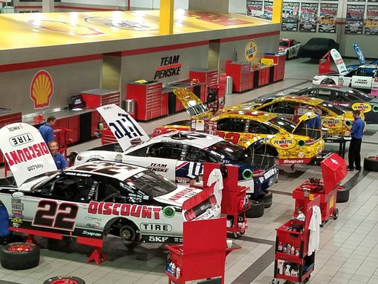 All Penske's Nascars.