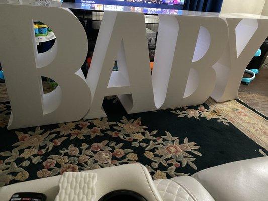 Rent Our Baby Table