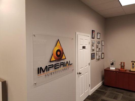 Imperial Surveillance Awards Wall!