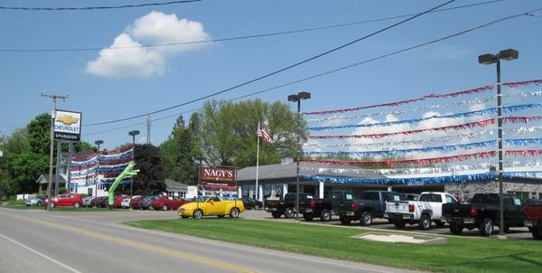 Spurgeon Chevrolet lot.