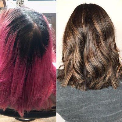 Amazing Color correction/Color/Balayage/cut by Shae!