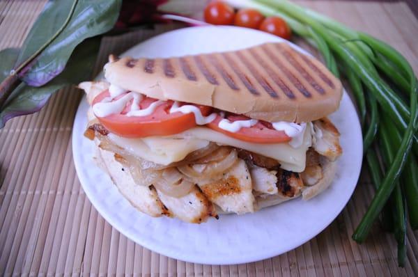 Grilled Jerk Chicken Panini