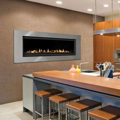 Majestic Aura Linear Fireplace