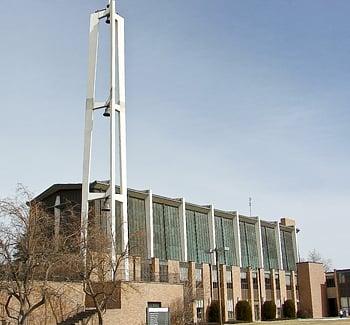 Secular early learning center adjacent to Lutheran church