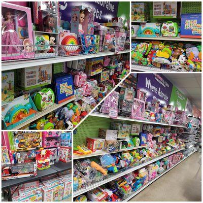 Crazy toy selection!  Fabulous prices$$