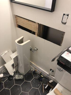 Installing blocking for new sink!