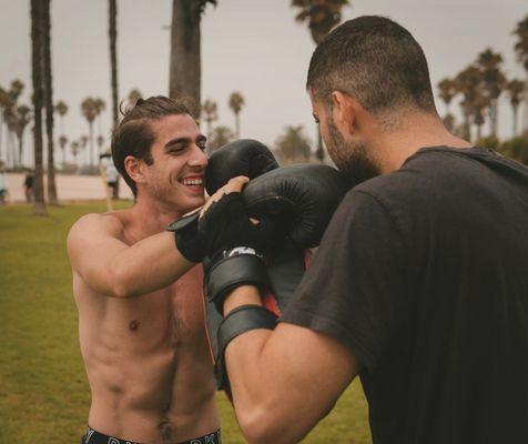 Private Kickboxing Lessons at Venice Beach