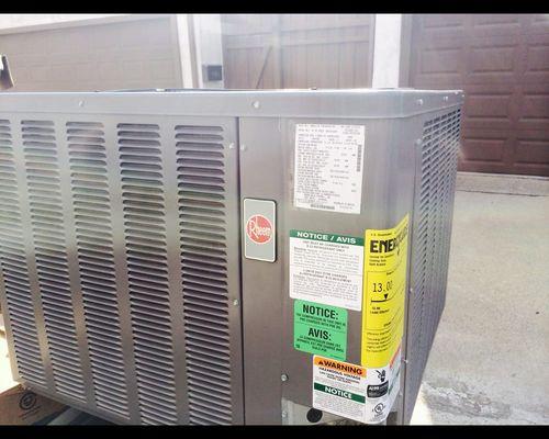 Replacement heating and air conditioning