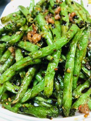 green bean w. pork