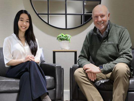 Please meet our lovely Dr. Joy Lin and Dr. Walter Dukes