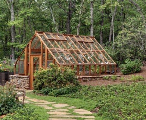 A- frame greenhouse