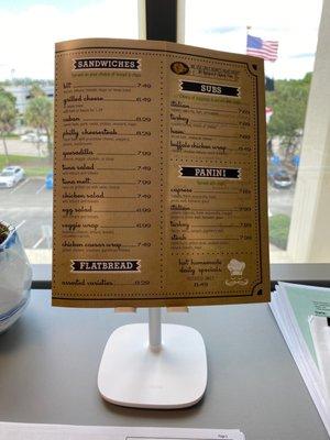 Inside menu 2