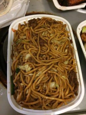 Beef Lo Mein!