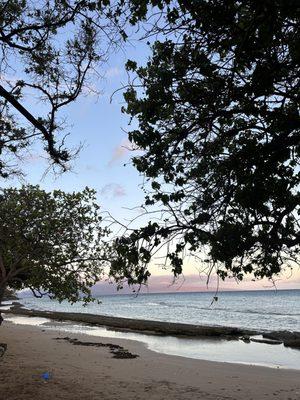 The beach directly across from Honokowai Palms