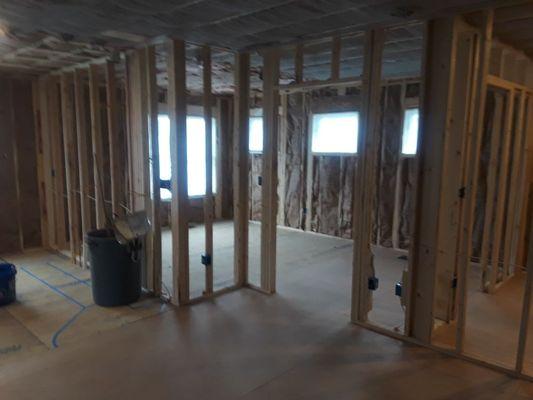 Room Addition in Dublin that Mastercraft Drywall will be installing Drywall and providing Finishing work