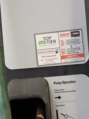 Don't forget! Top Tier gas is the best!