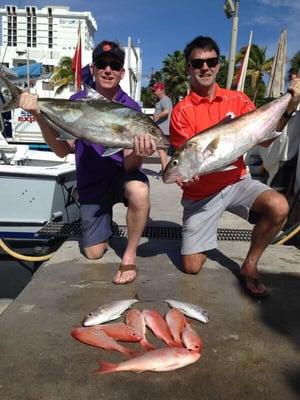 New Year's Day. Captain JB was great. Not many other boats were catching this day, but he had us on something constantly.