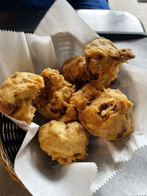 Fried cauliflower. The ranch dip was amazing.