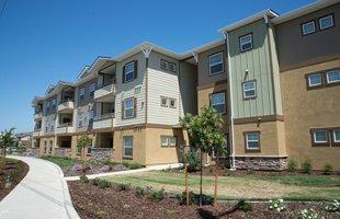 Beautiful apartments inside and out.