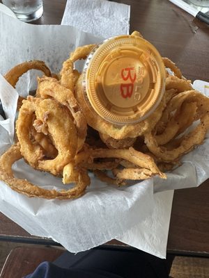 Awesome onion rings!