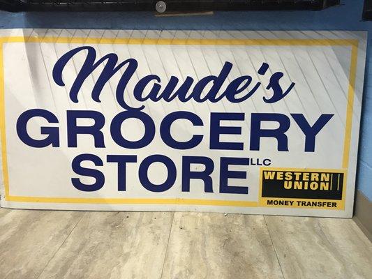 At Maude Grocery we give all the praise and glory to the Most High Yah! 
 Maude Grocery is a Caribbean base store, everyone is welcome!