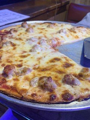 sausage pizza