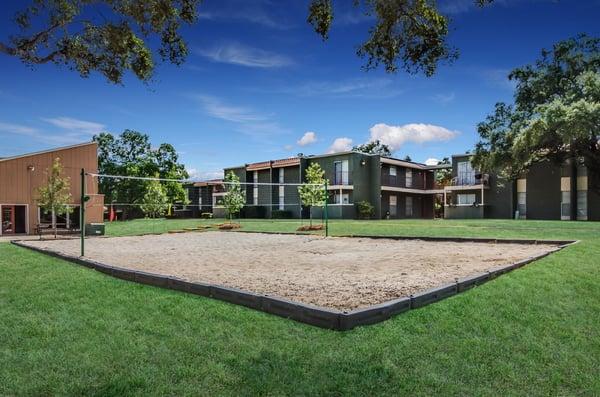 Volleyball Court next to Fitness Center