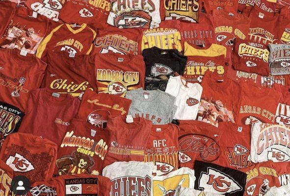 Largest selection of vintage chiefs gear in KC