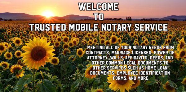 Trusted Mobile Notary Service