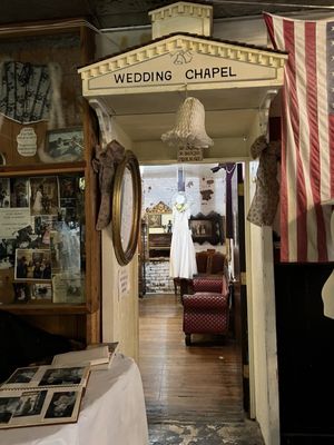 The wedding chapel on the first floor.