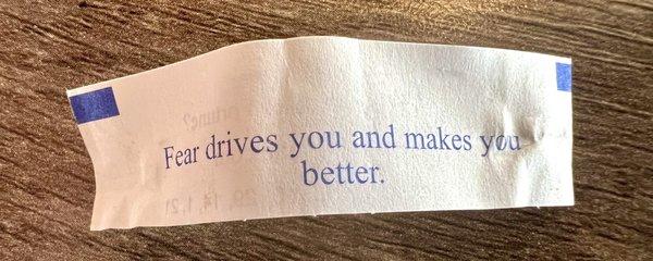 Fortune  from cookie