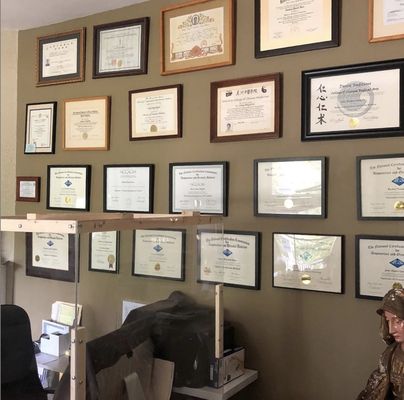 The CAC Practitioners "Wall of Eternal Learning."  :)